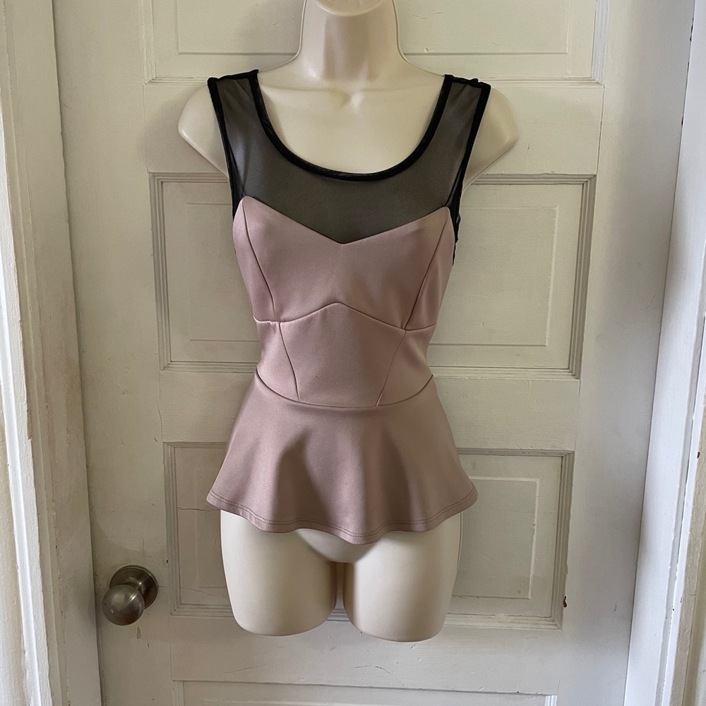 Classy peplum top